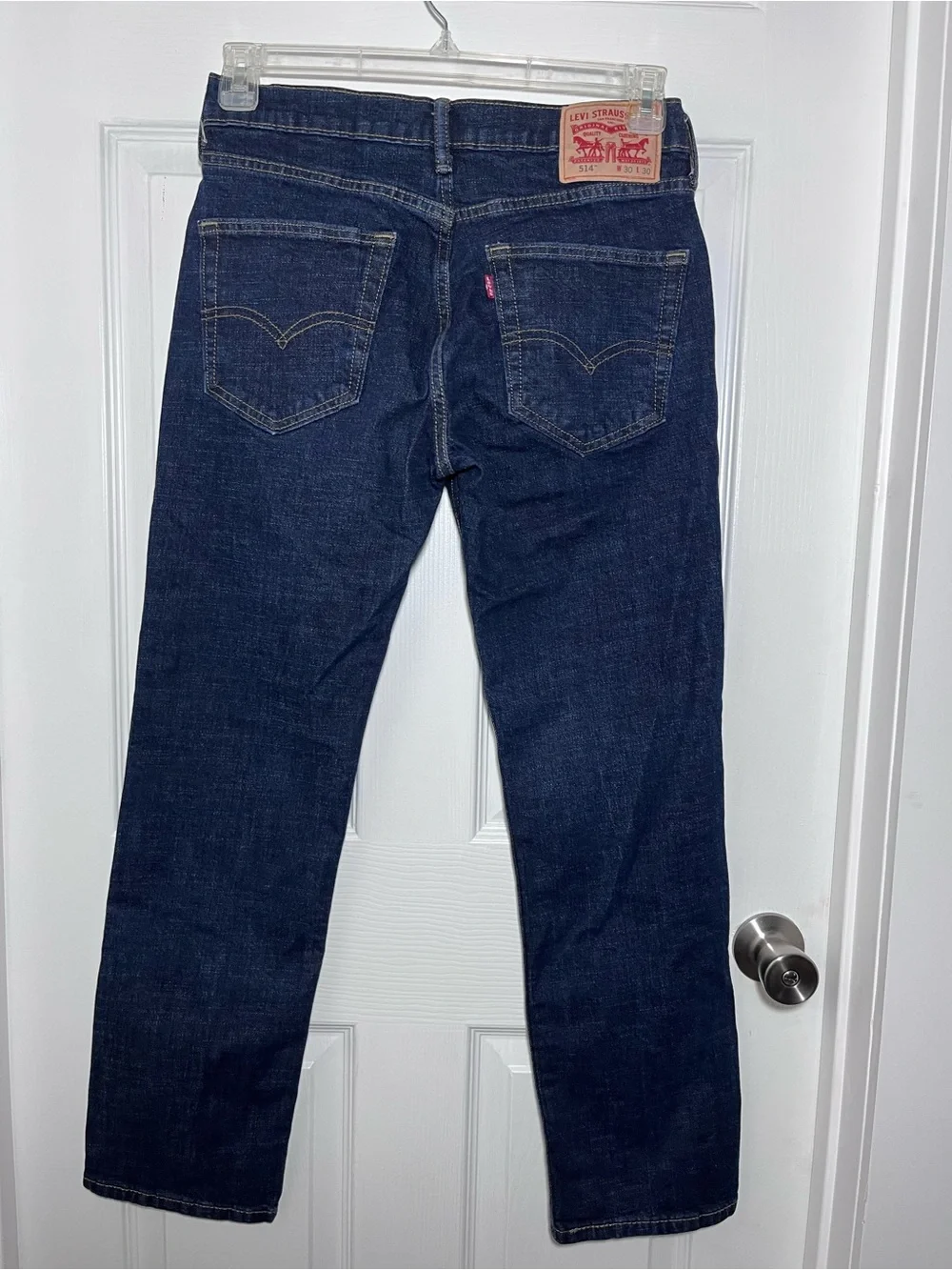 Levi's 514 Dark Indigo Straight-Leg Men’s Jeans